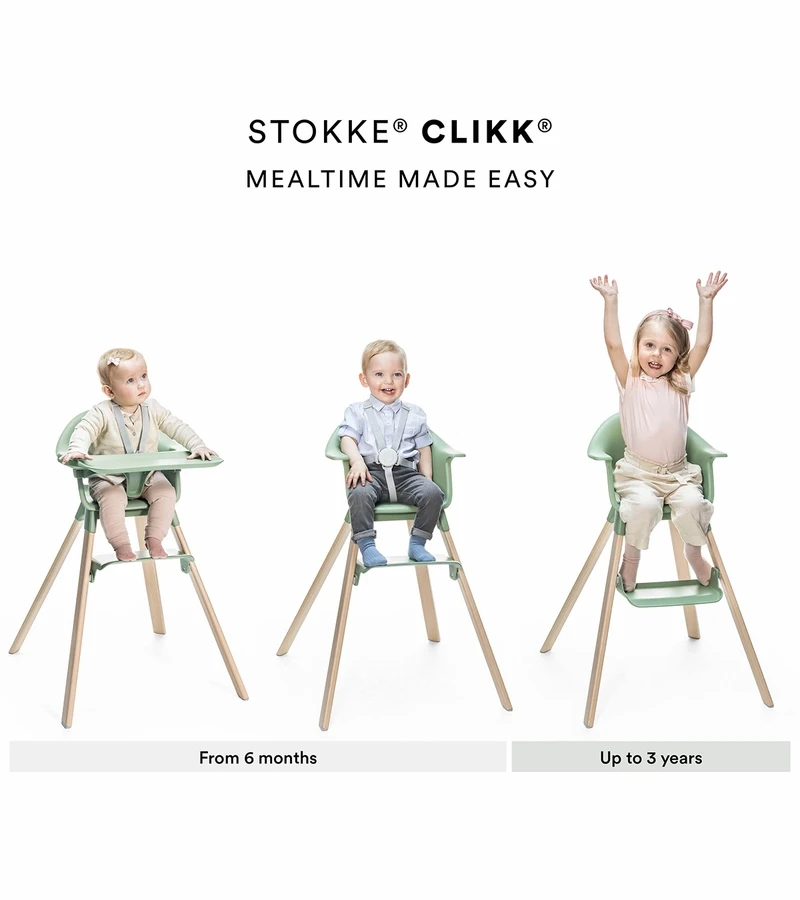Stokke Clikk High Chair - Black Natural - Image 6