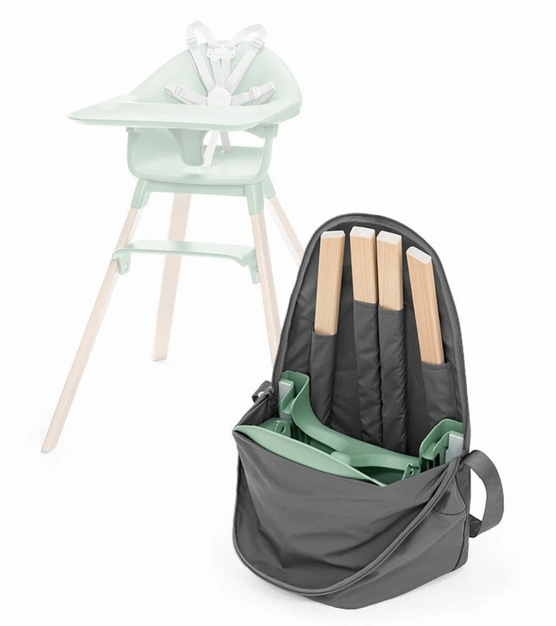 Stokke Clikk High Chair Travel Bundle - Cloud Grey - Image 6