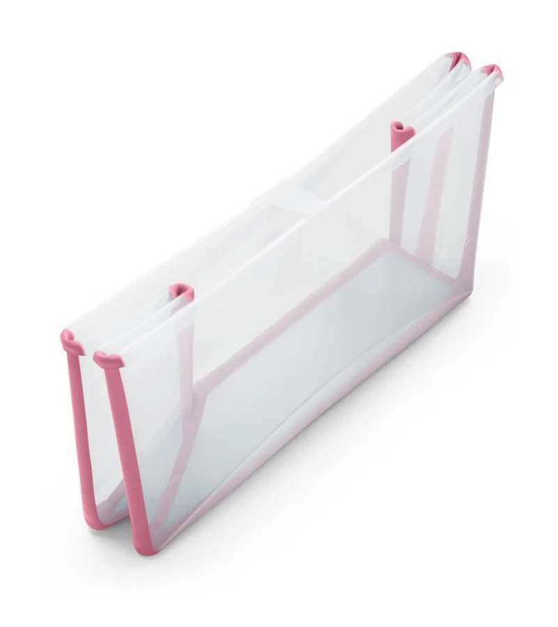 Stokke Flexi Bath & Newborn Support - Transparent Pink - Image 2