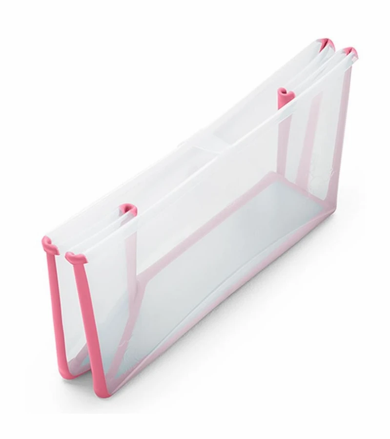 Stokke Flexi Bath - Transparent Pink - Image 2