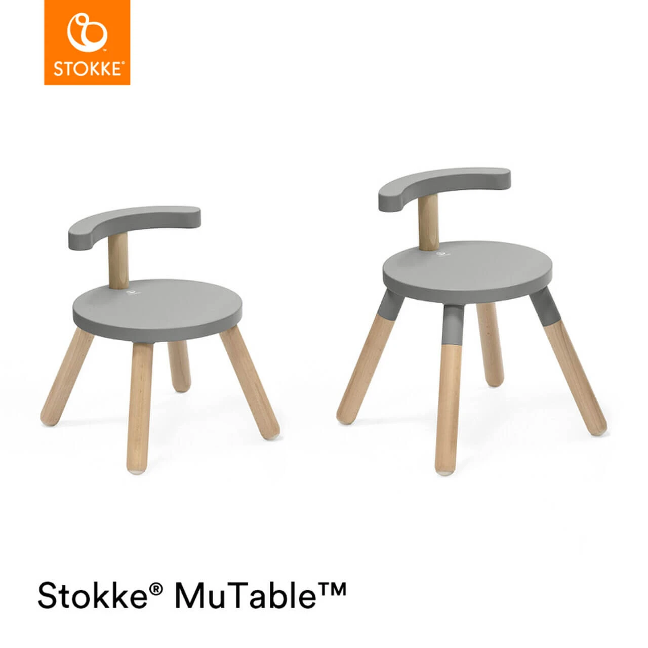 Stokke® MuTable™ V2 Essential Bundle - Storm Grey - Image 7