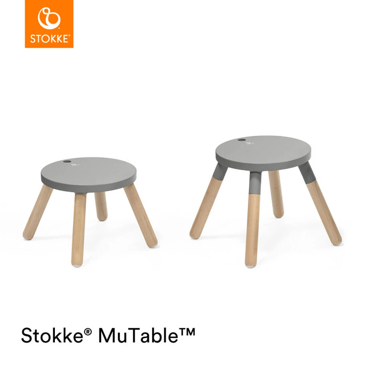 Stokke® MuTable™ Chair V2 - Storm Grey - Image 4