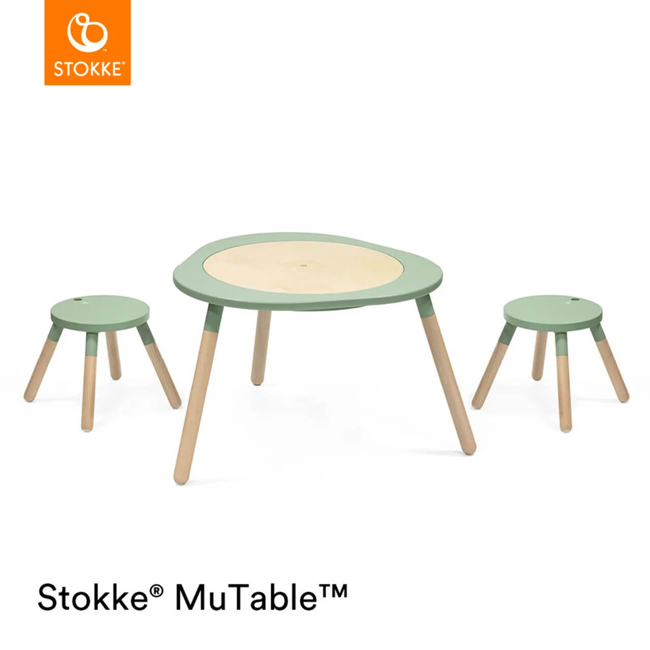 Stokke® MuTable™ V2 Essential Bundle - Clover Green - Image 3