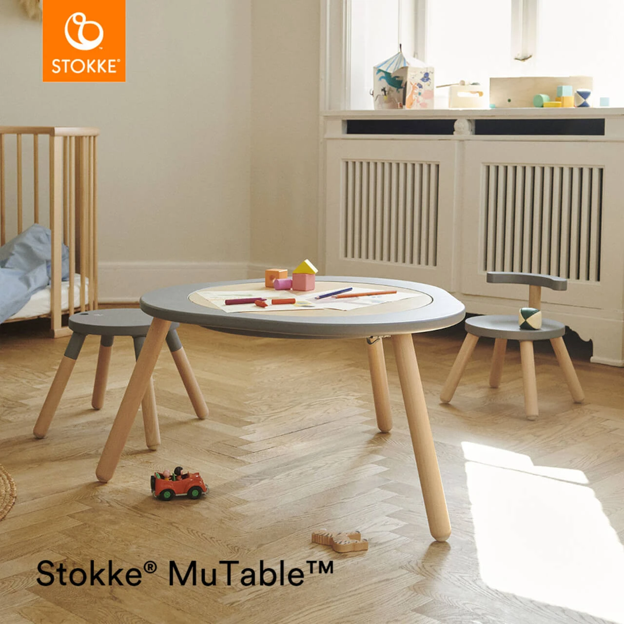 Stokke® MuTable™ Chair V2 - Storm Grey - Image 6