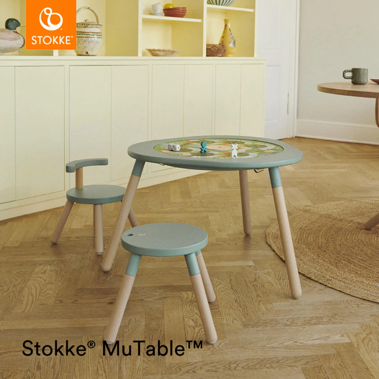 Stokke® MuTable™ V2 Essential Bundle - Clover Green - Image 20