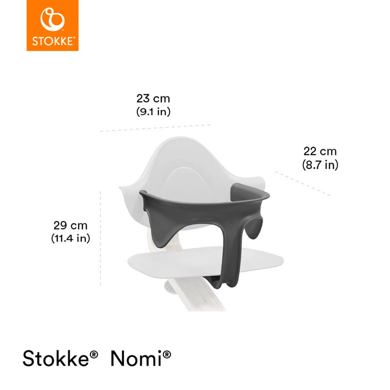 Stokke® Nomi® Baby Set - White - Image 5