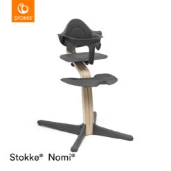 Stokke® Nomi® Chair + FREE Baby Set - Natural/Anthracite