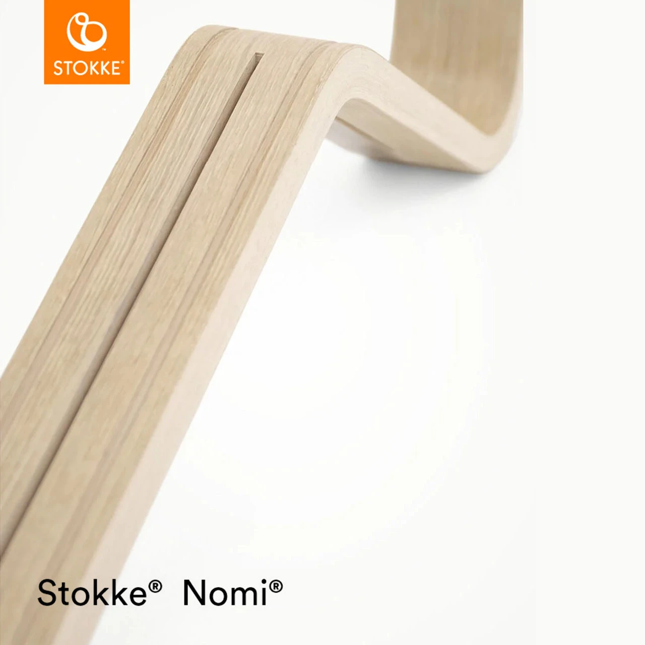 Stokke® Nomi® Chair + FREE Baby Set - Natural/Navy - Image 5