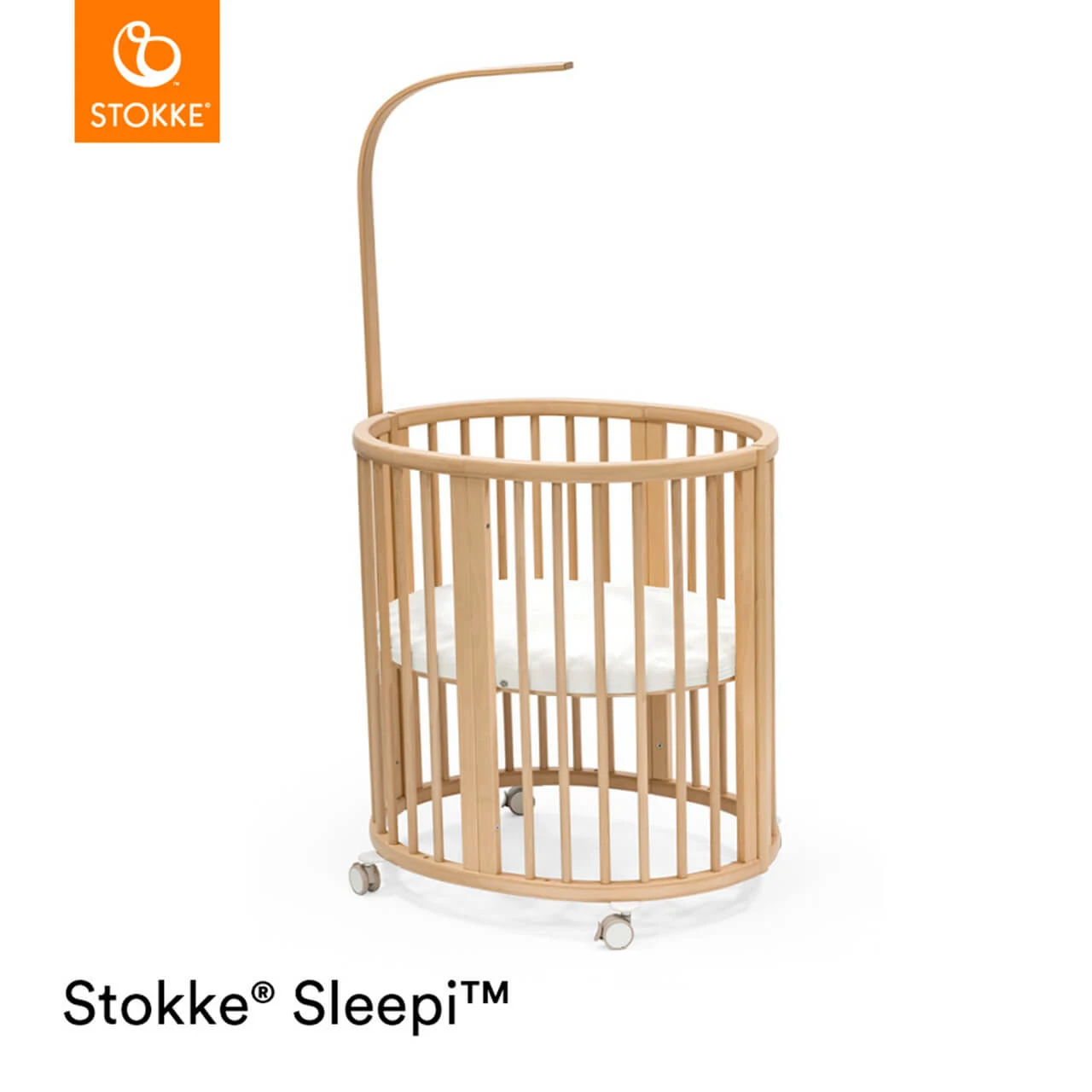 Stokke® Sleepi Mini V3 With Mattress - Natural - Image 3