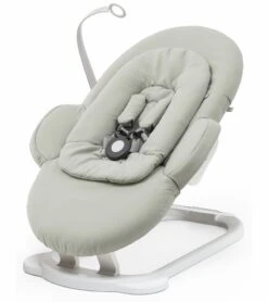 Stokke Steps Bouncer - White / Soft Sage