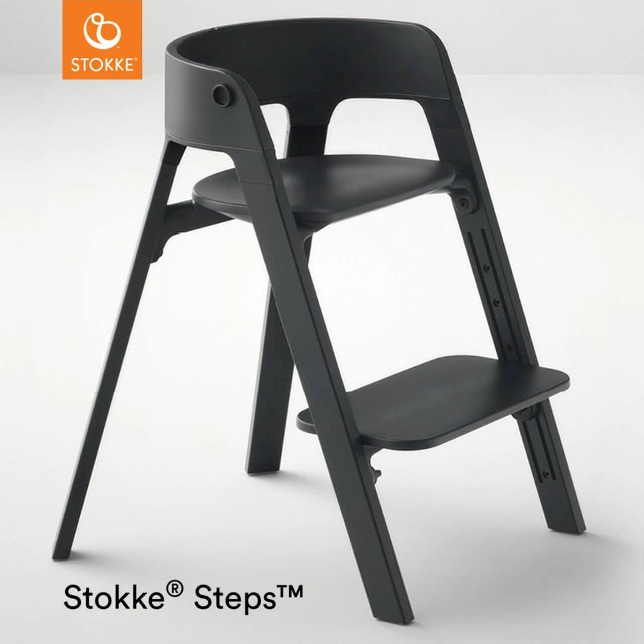 Stokke® Steps + Baby Set & Tray - Black - Image 8