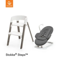 Stokke® Steps + Bouncer - Hazy Grey