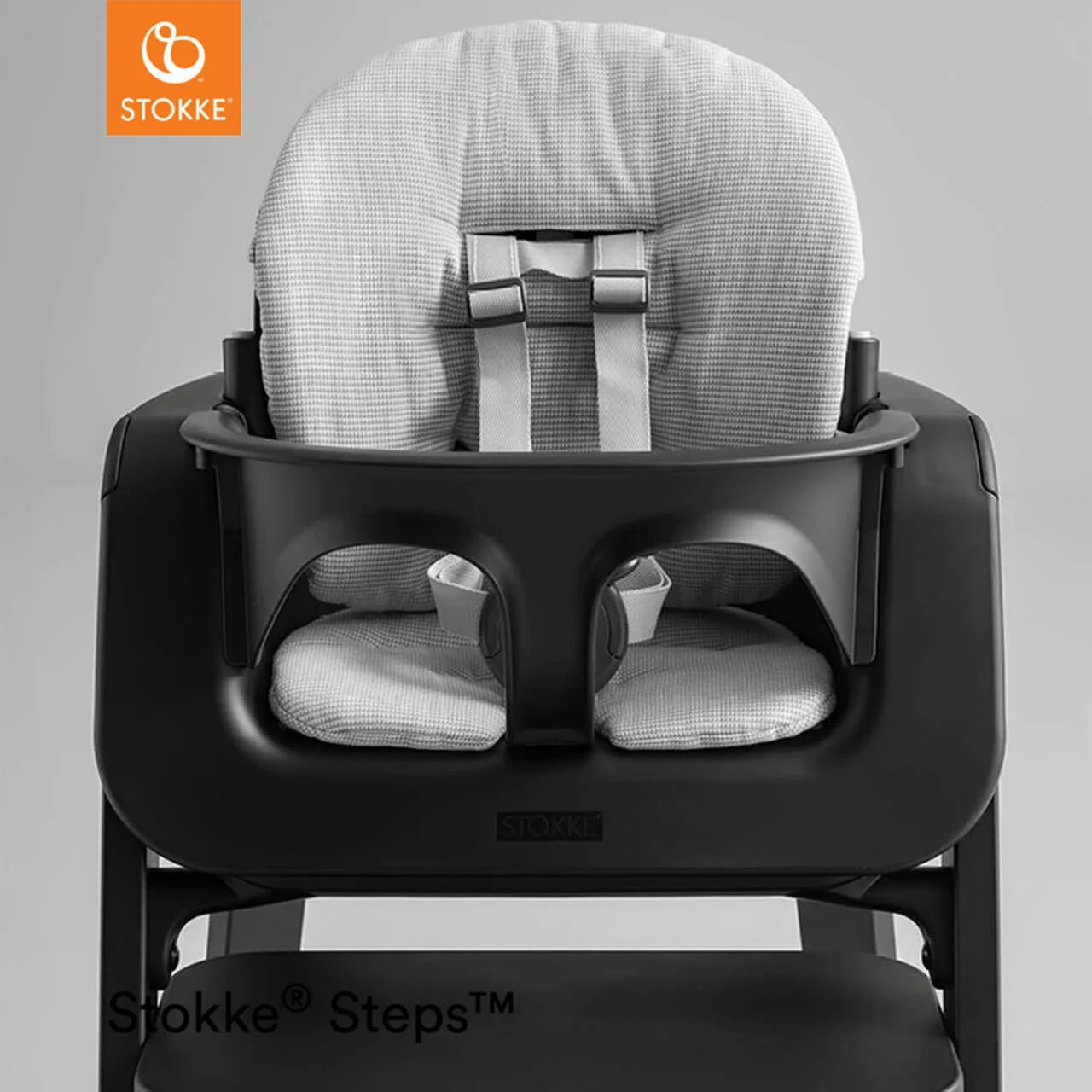 Stokke® Steps™ Cushion - Nordic Grey (Organic Cotton) - Image 3