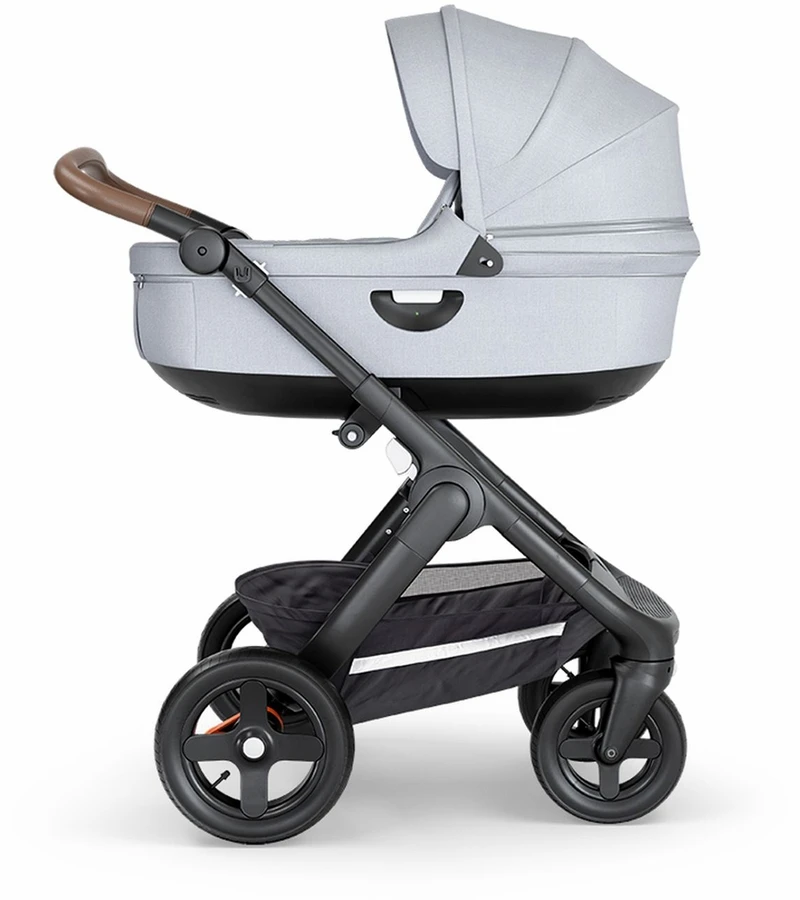 Stokke Trailz All-Terrain Stroller - Black/Grey Melange - Image 2