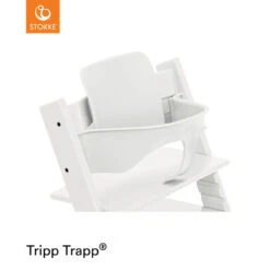 Stokke® Tripp Trapp® Highchair Baby Set - White (Wash)