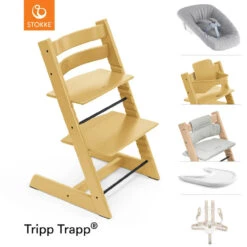 Stokke® Tripp Trapp® Complete Bundle - Sunflower Yellow