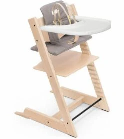 Stokke Tripp Trapp High Chair Complete - Natural / Icon Grey
