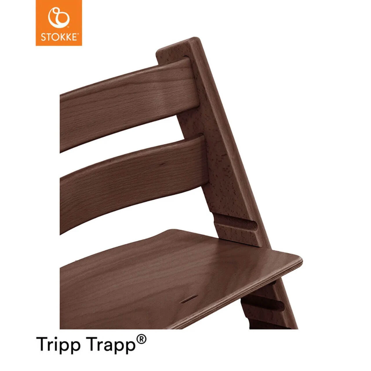 Stokke® Tripp Trapp® + Baby Set & Tray - Walnut - Image 4