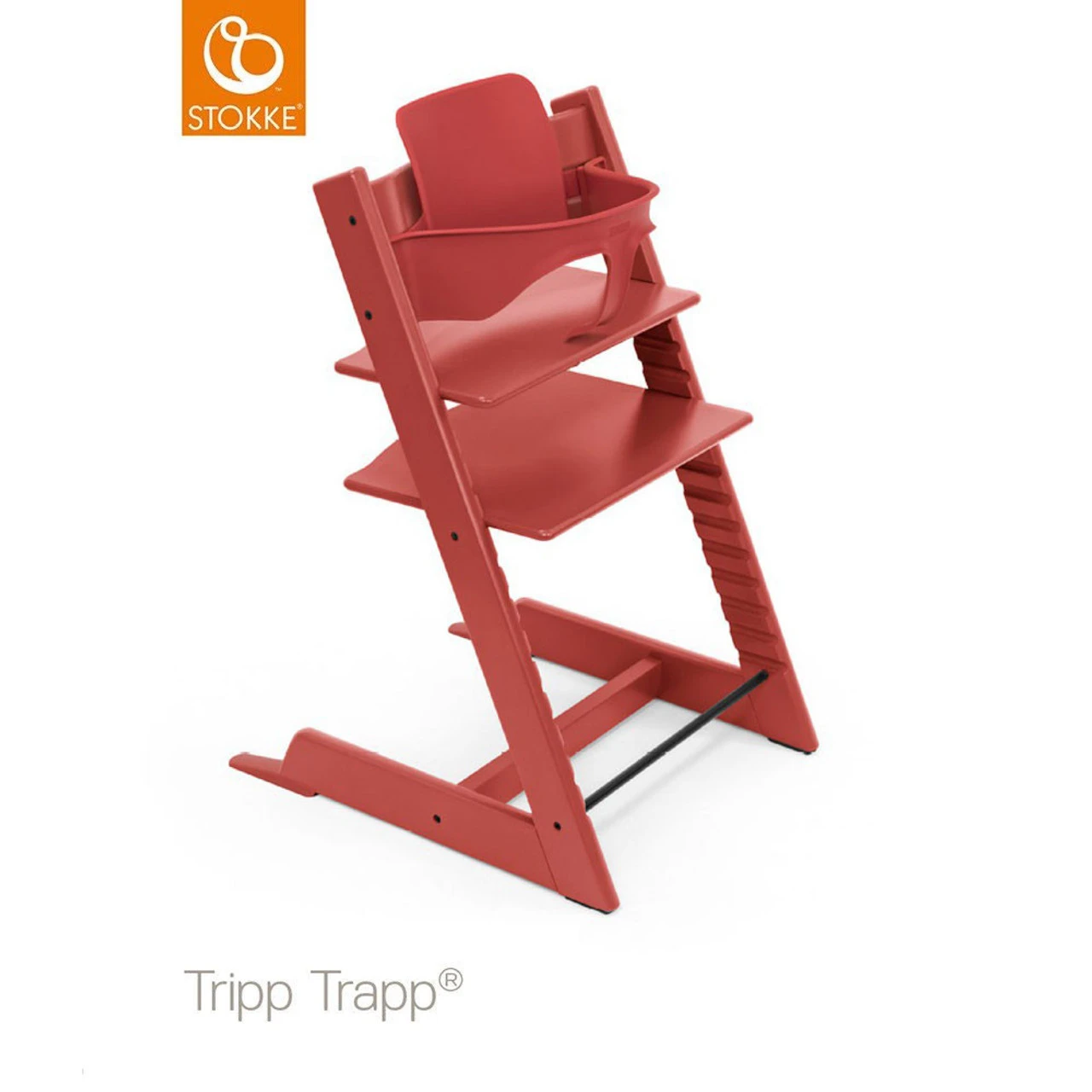 Stokke® Tripp Trapp® Complete Bundle - Warm Red - Image 5