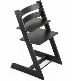 Stokke Tripp Trapp Oak Chair - Black