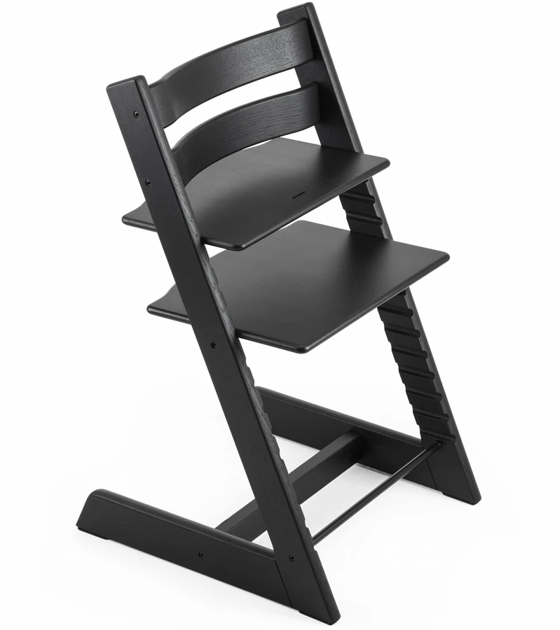 Stokke Tripp Trapp Oak High Chair - Black