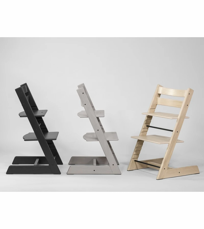 Stokke Tripp Trapp Oak High Chair - Black - Image 2
