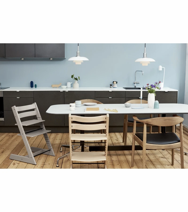 Stokke Tripp Trapp Oak High Chair - Black - Image 3