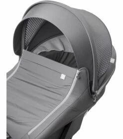 Stokke Xplory Athleisure Carry Cot Complete Kit - Black/Grey