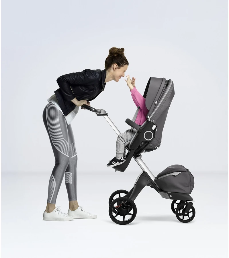 Stokke Xplory Athleisure Stroller - Grey - Image 3
