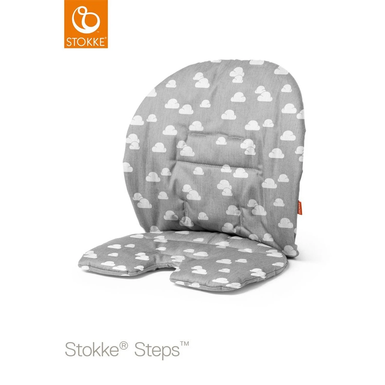 Stokke® Steps Cushion - Grey Clouds