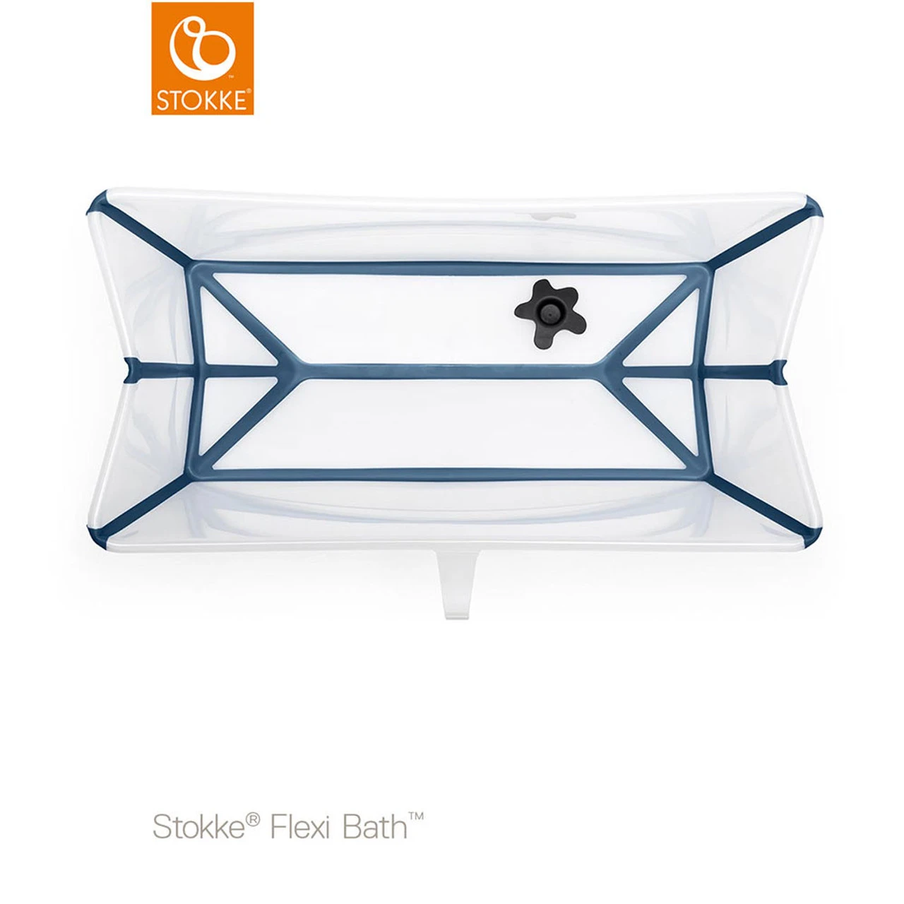Stokke® Flexi Bath X-Large - Transparent Blue - Image 3