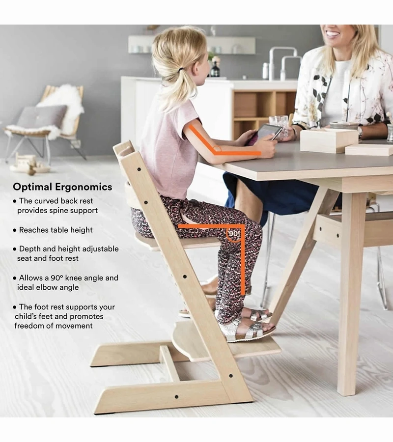 Stokke Tripp Trapp Chair - Fjord Blue - Image 5